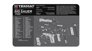 TEKMAT Sig Sauer P229 Gun Cleaning Mat 28x43cm